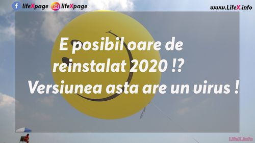 E posibil oare de reinstalat 2020 !?