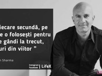 „ Fiecare secundă, pe care o folosești pentru a te gândi la trecut ...