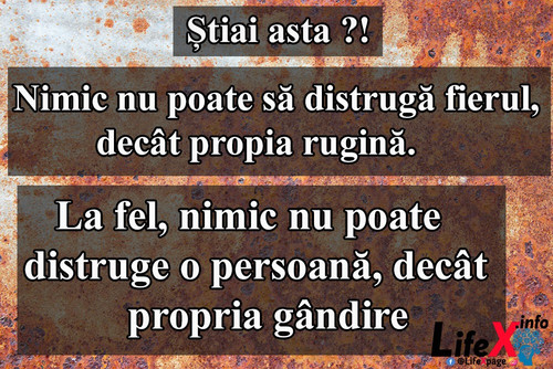 propria gândire