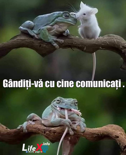 Gândiți-vă cu cine comunicați .